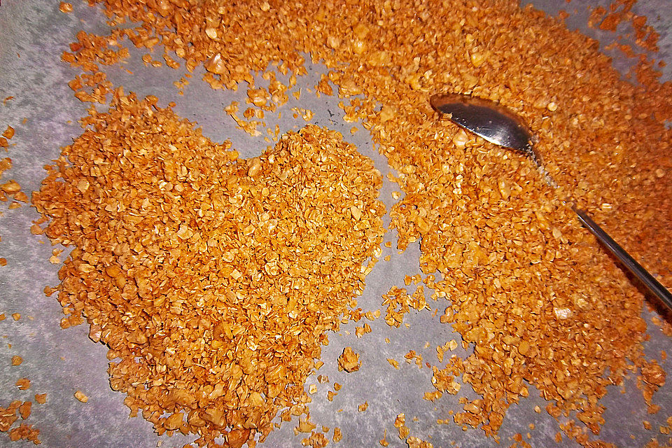 Granola Müsli selbstgebacken