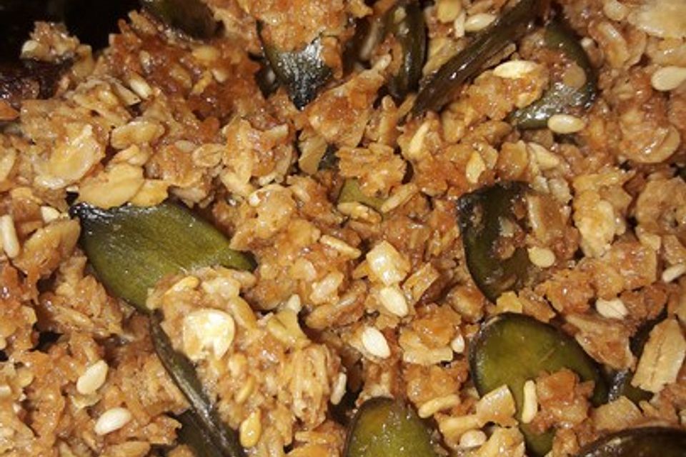 Granola Müsli selbstgebacken