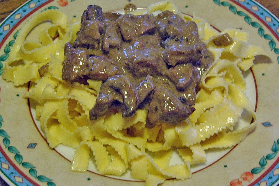 Feines Kalbsragout