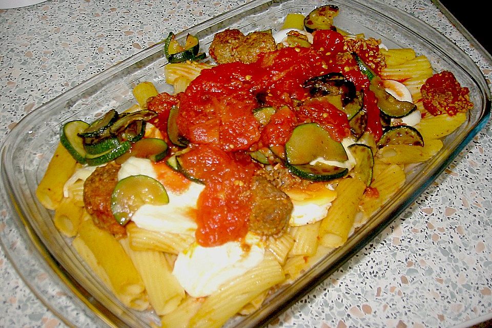 Abruzzische Pasta al forno