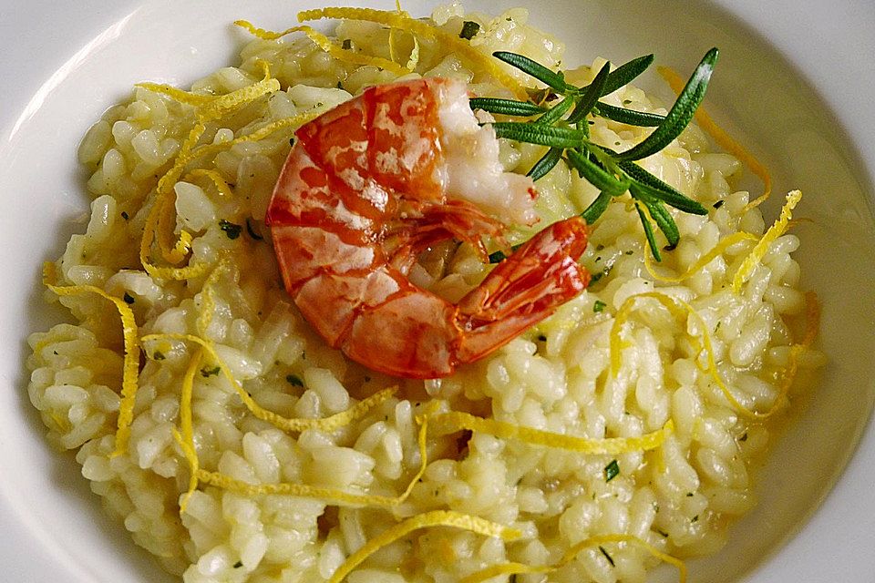 Zitronen - Risotto