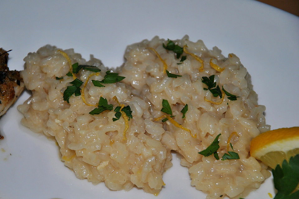 Zitronen - Risotto