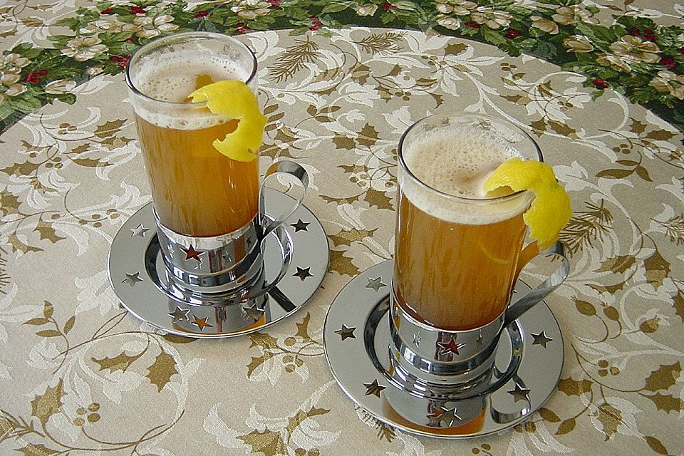 Weißer Glühwein