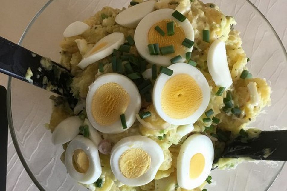 Kartoffelsalat mit Salatgurke