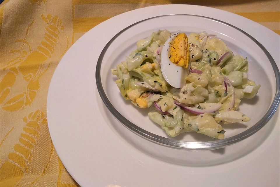 Kartoffelsalat mit Salatgurke