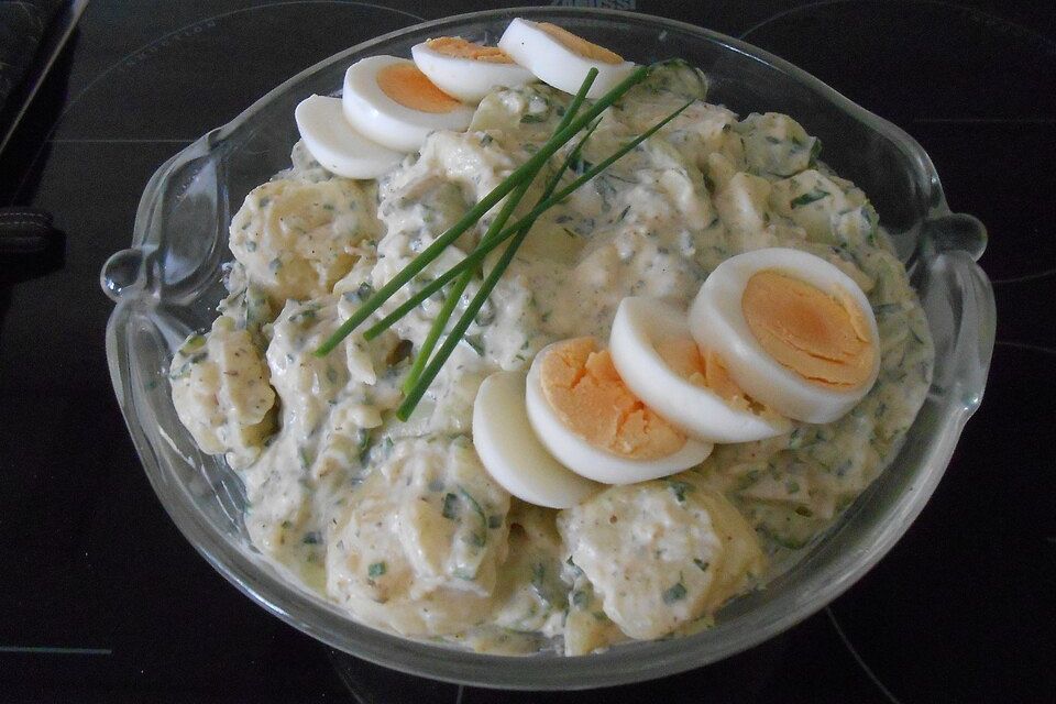 Kartoffelsalat mit Salatgurke