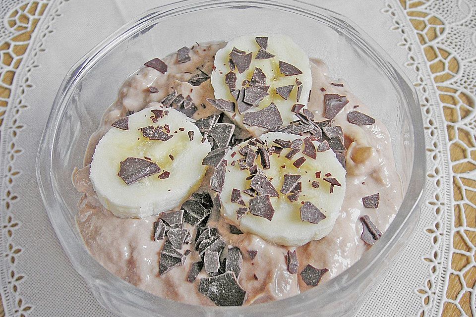 Bananen - Nutella - Quark