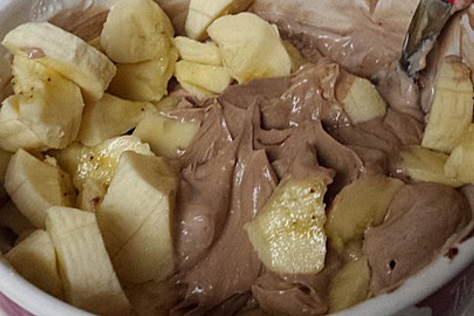 Bananen - Nutella - Quark