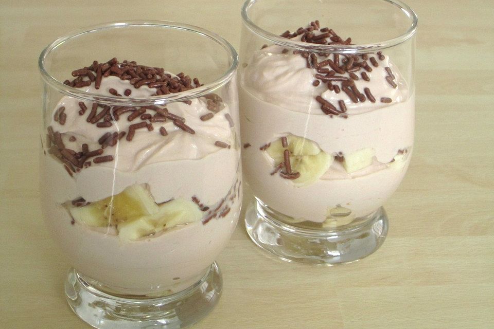 Bananen - Nutella - Quark