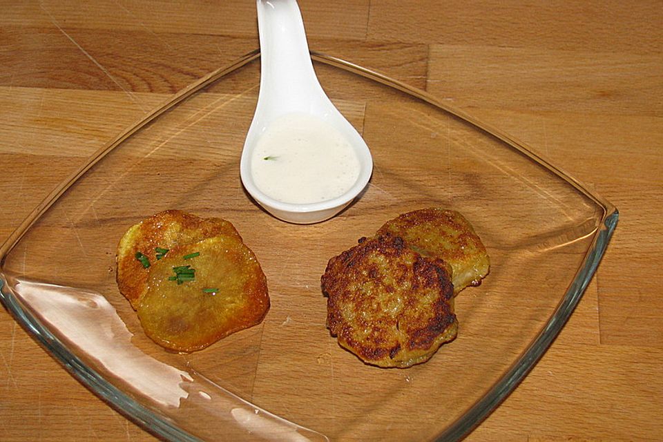 Süßkartoffel-Rösti mit Haselnüssen