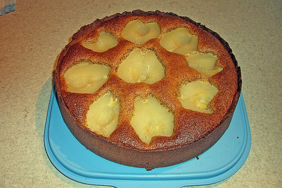 Birnen - Mandeltorte