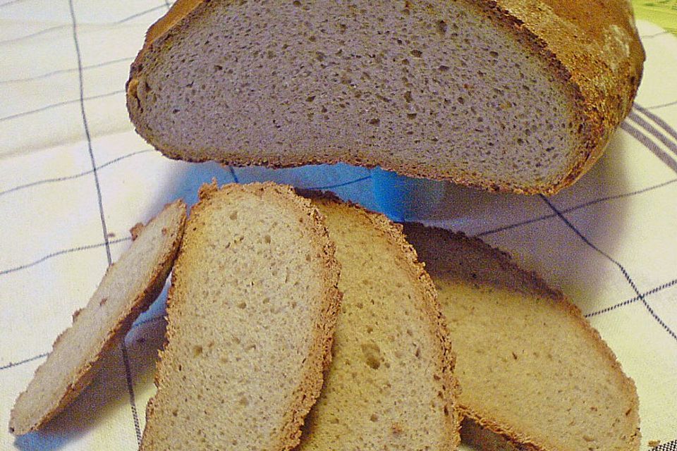 Roggenmischbrot aus Sauerteig