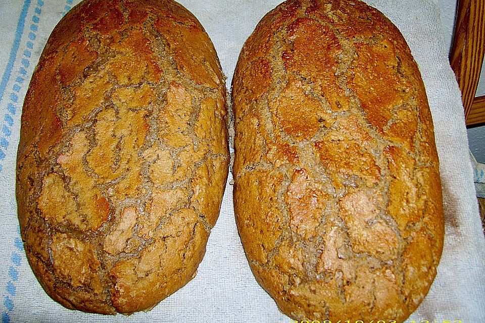 Roggenmischbrot aus Sauerteig