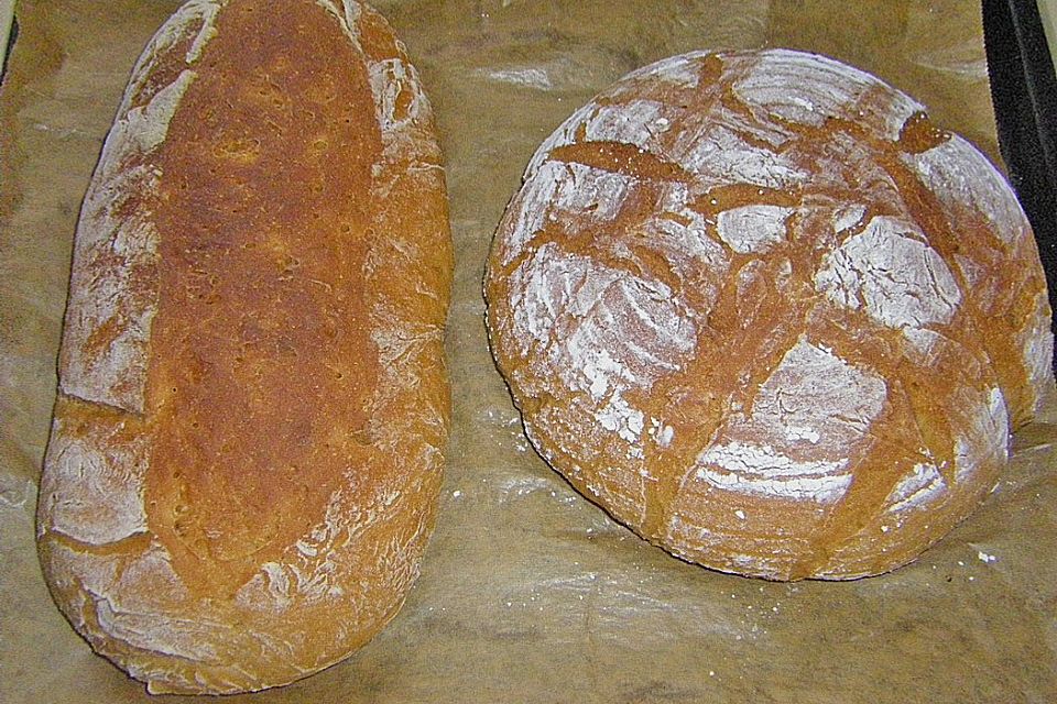 Roggenmischbrot aus Sauerteig