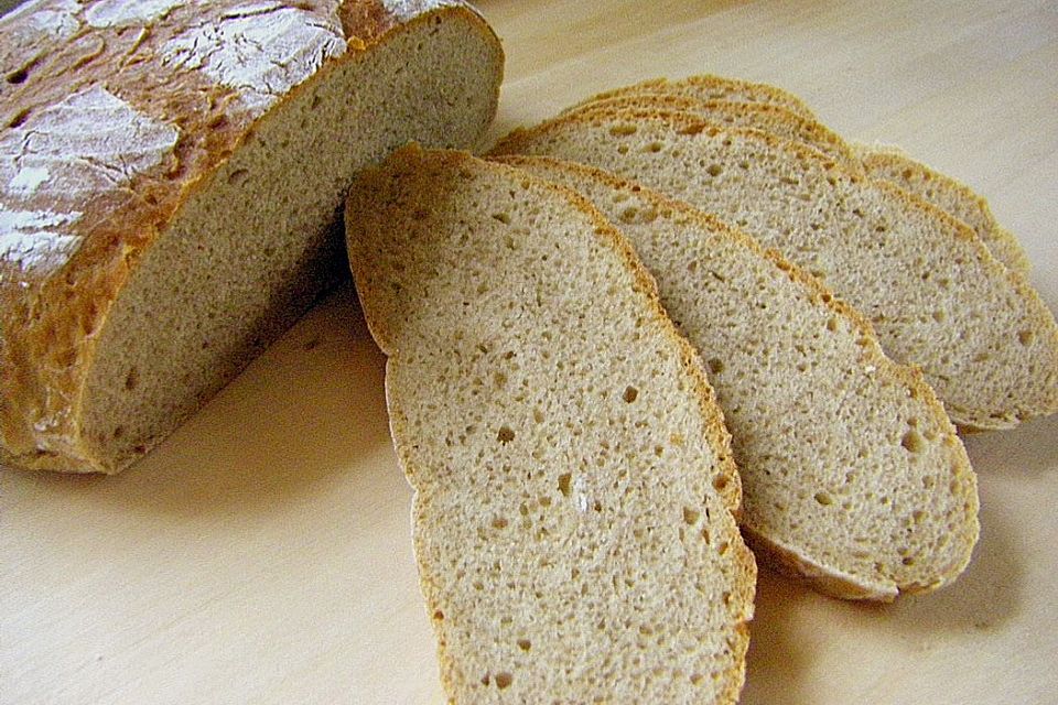 Roggenmischbrot aus Sauerteig