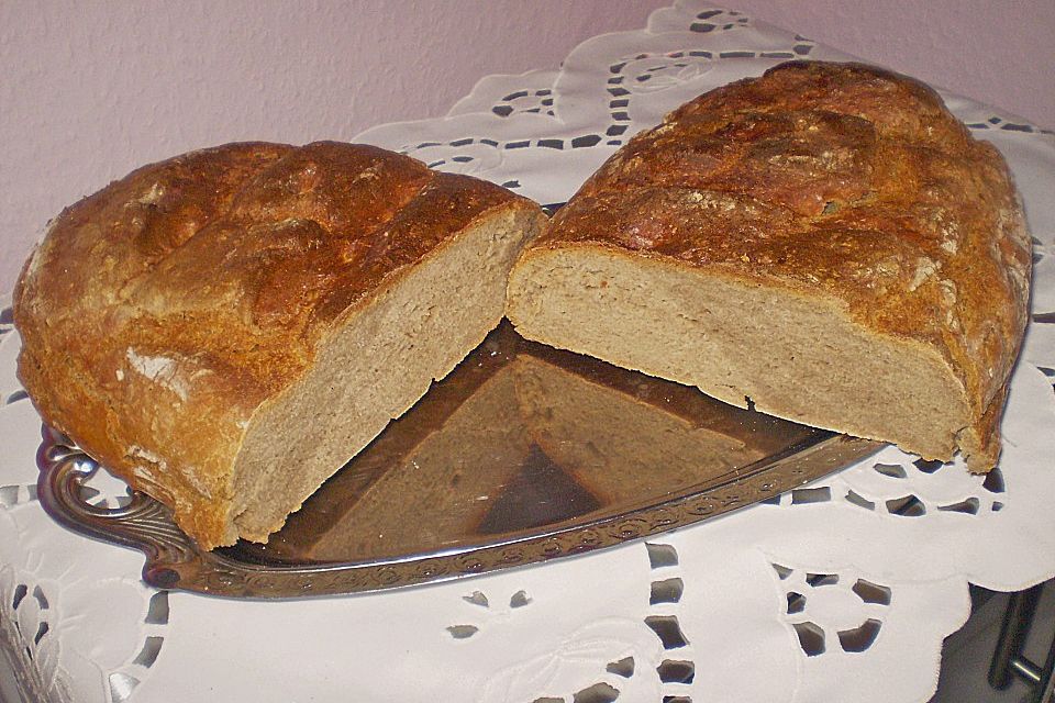 Roggenmischbrot aus Sauerteig