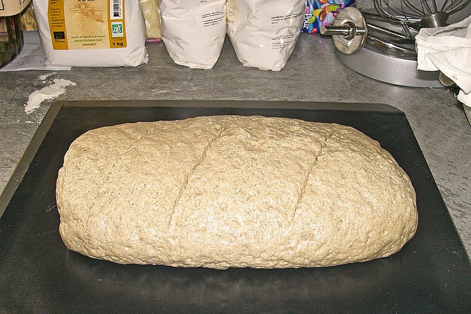 Roggenmischbrot aus Sauerteig