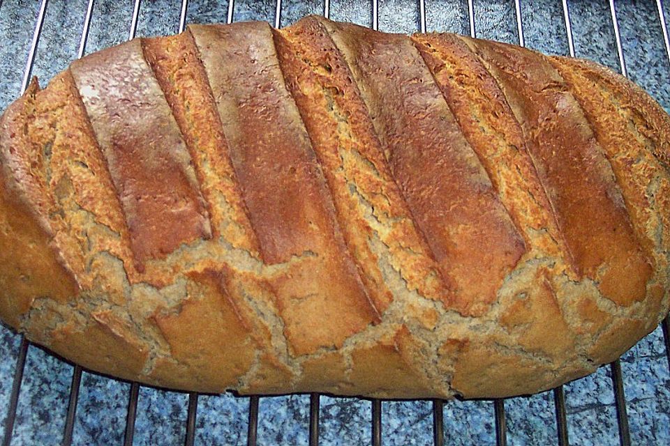 Roggenmischbrot aus Sauerteig