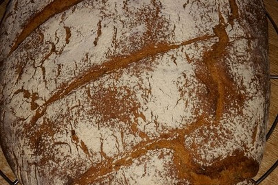 Roggenmischbrot aus Sauerteig