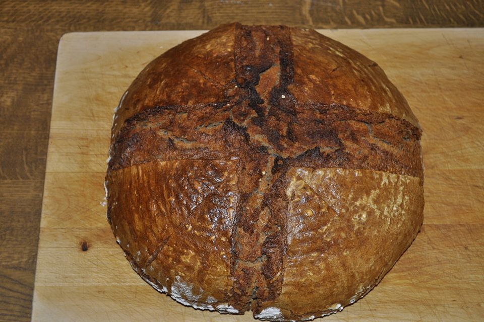 Roggenmischbrot aus Sauerteig