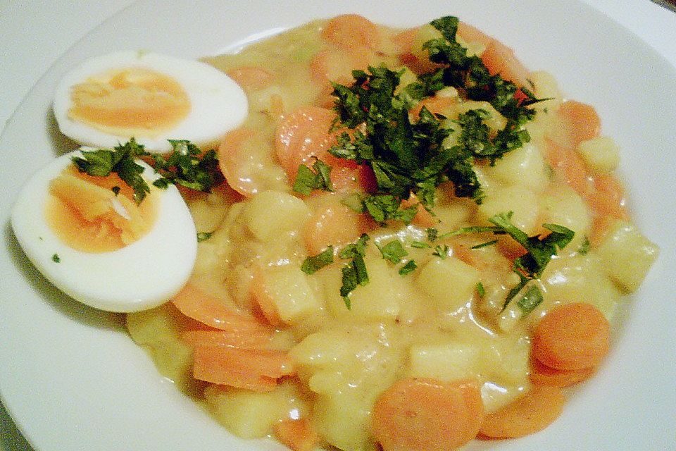 Möhren-Kartoffel-Curry