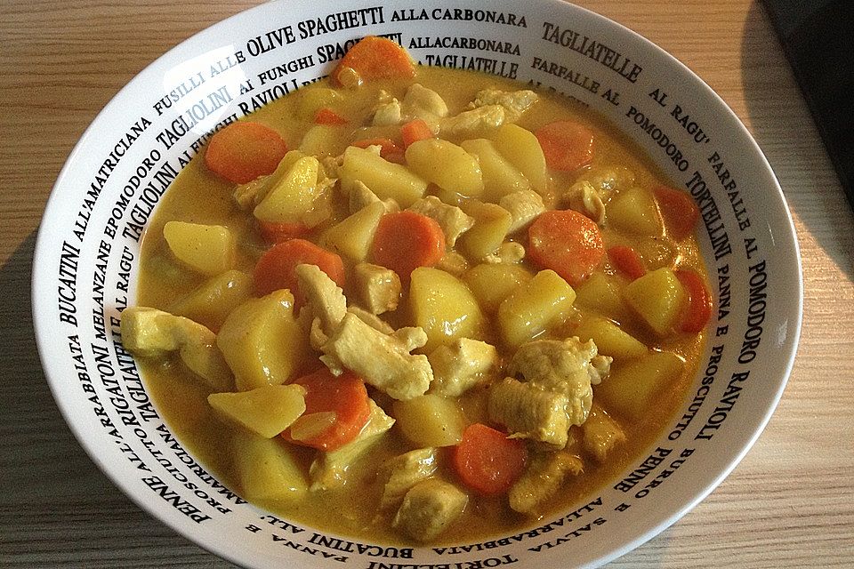 Möhren-Kartoffel-Curry