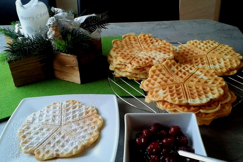 Einfache Waffeln