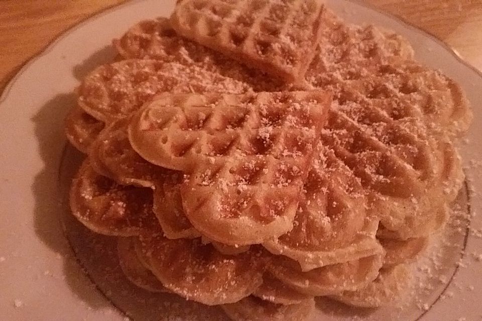 Einfache Waffeln