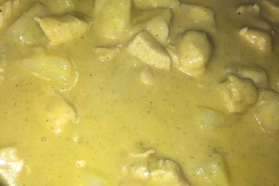 Puten - Curry - Geschnetzeltes