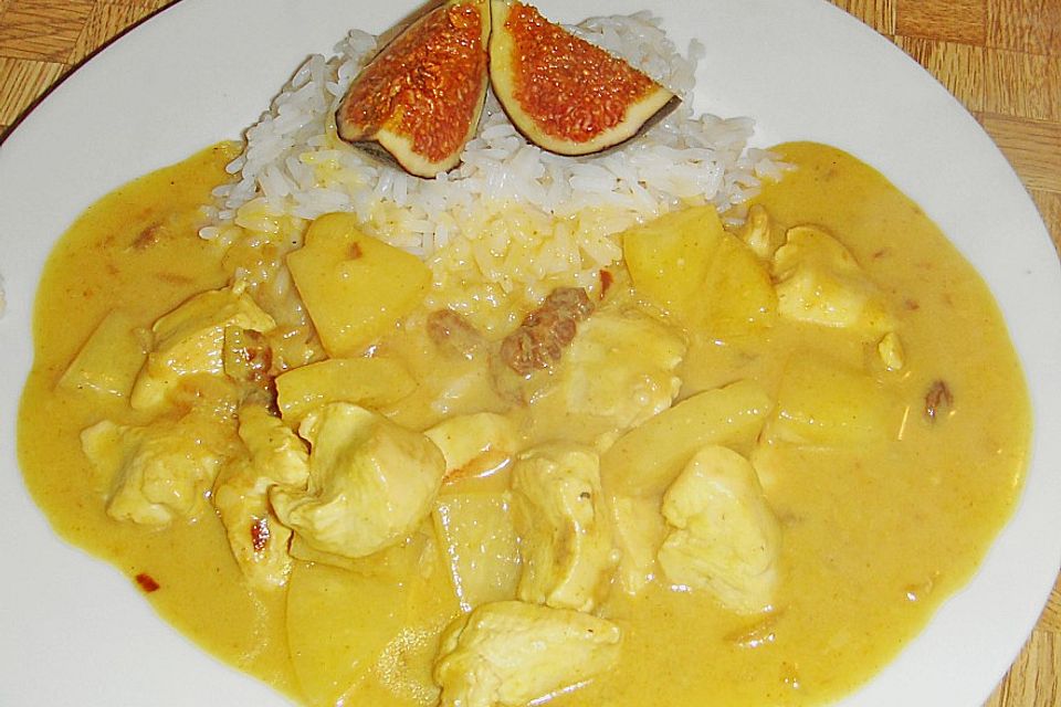 Puten - Curry - Geschnetzeltes