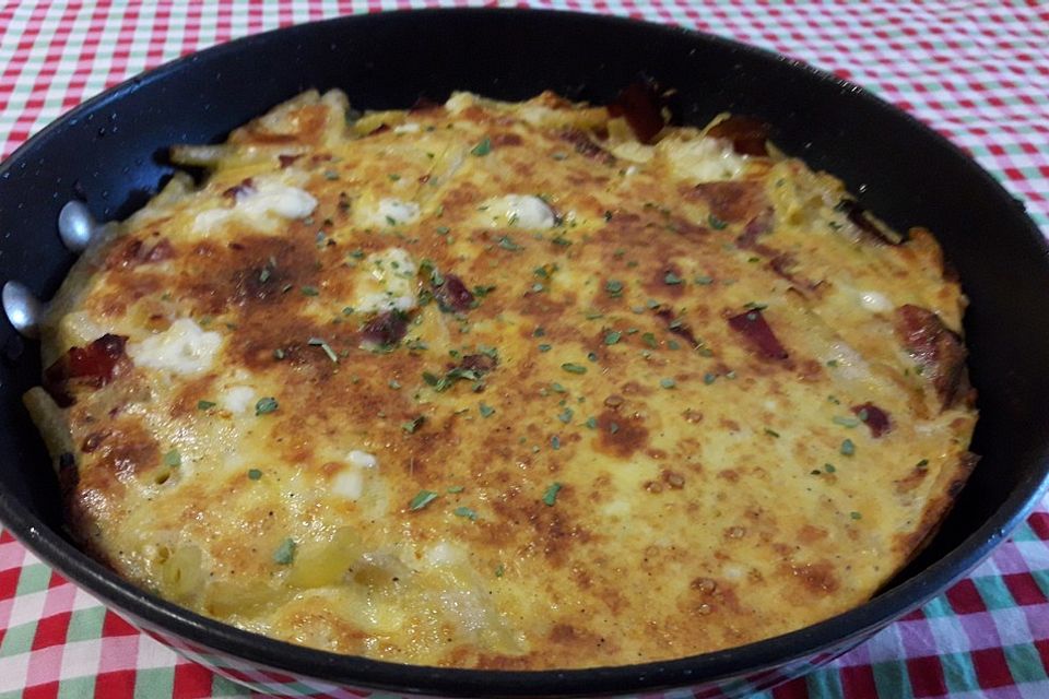 Vollkorn - Nudel - Omelette