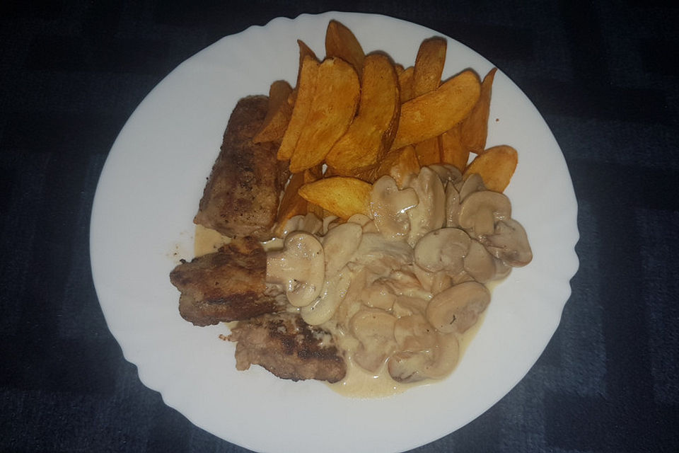 Dänischer Filetbraten mit Senfsauce