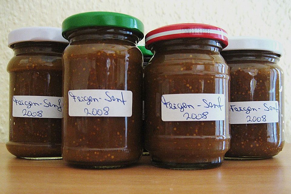 Feigen - Senf - Marmelade