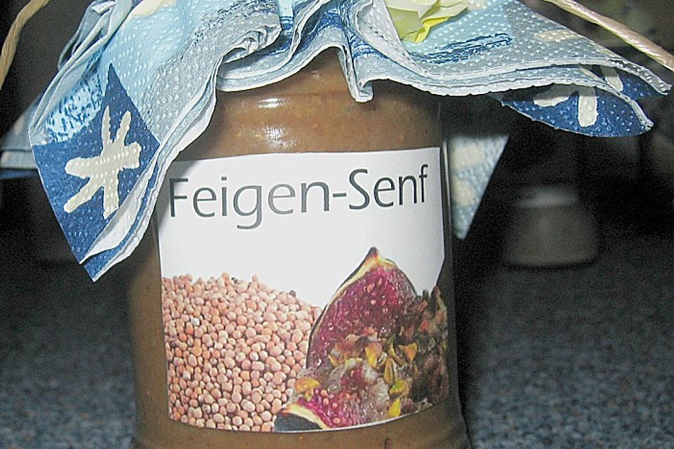 Feigen - Senf - Marmelade