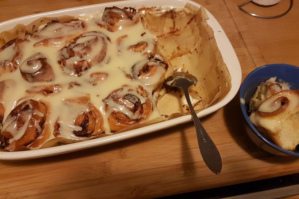 Cinnamon Walnut Buns