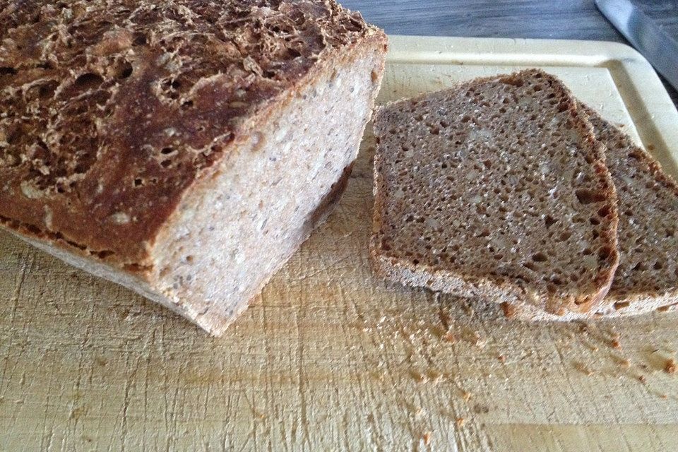 Dinkel-Roggen-Vollkornbrot