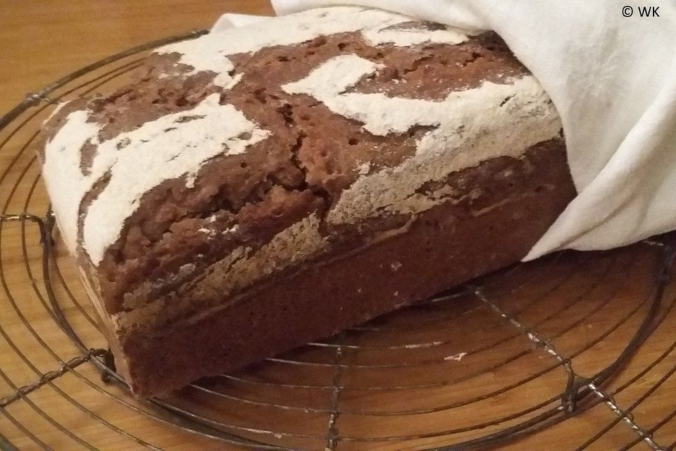 Dinkel-Roggen-Vollkornbrot