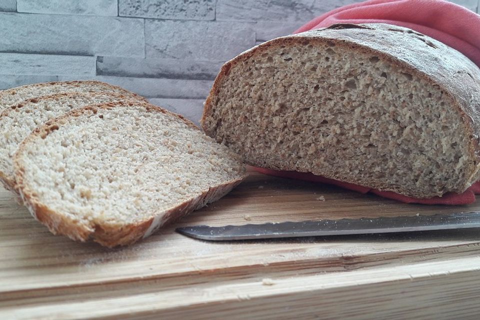 Dinkel-Roggen-Vollkornbrot