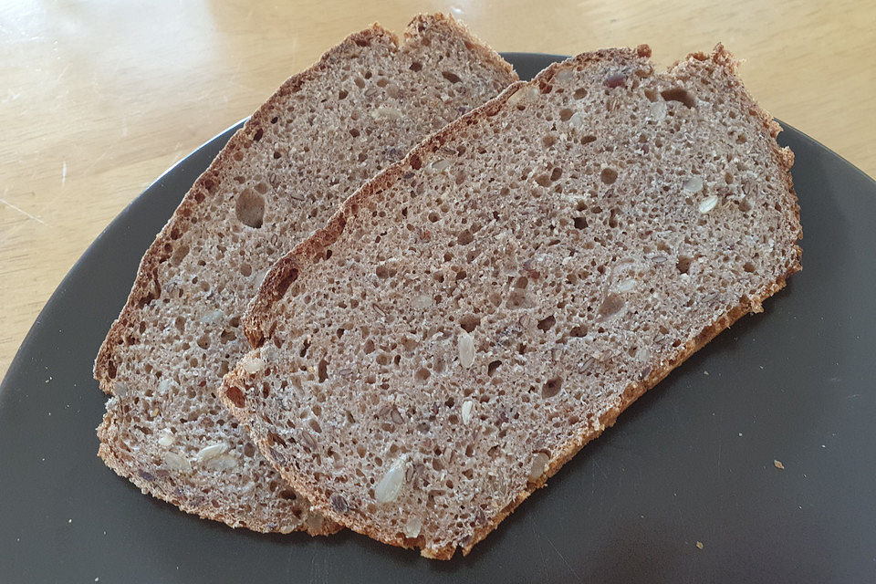 Dinkel-Roggen-Vollkornbrot