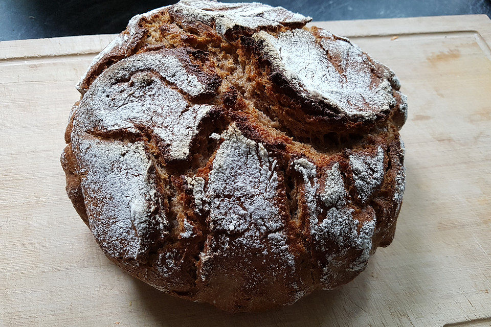 Dinkel-Roggen-Vollkornbrot