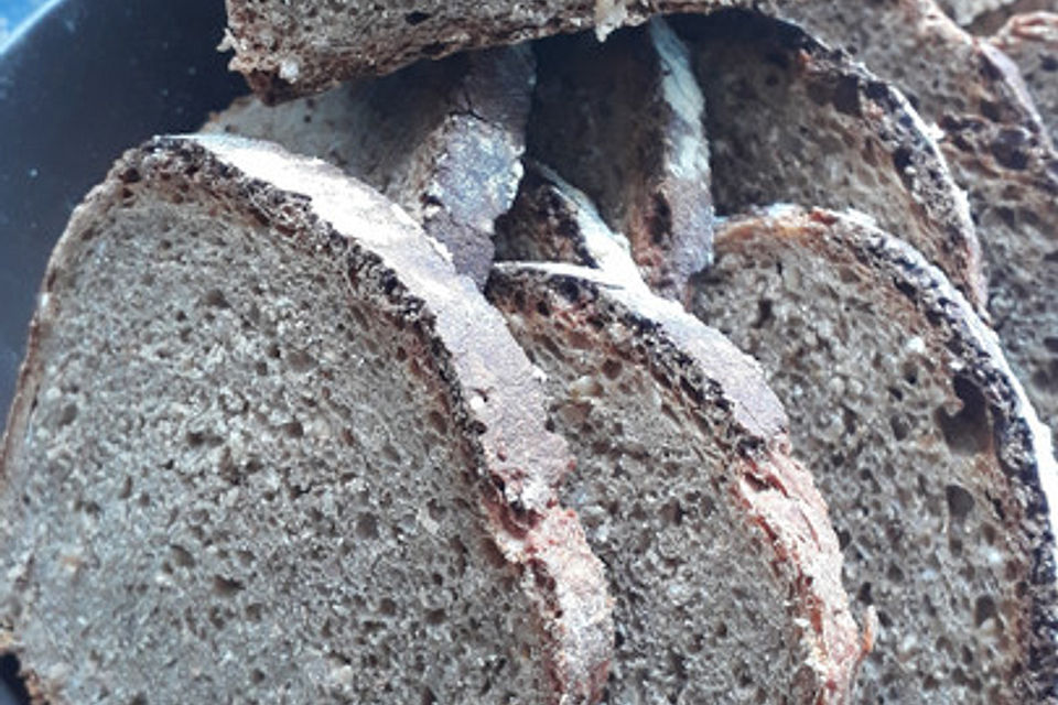 Dinkel-Roggen-Vollkornbrot