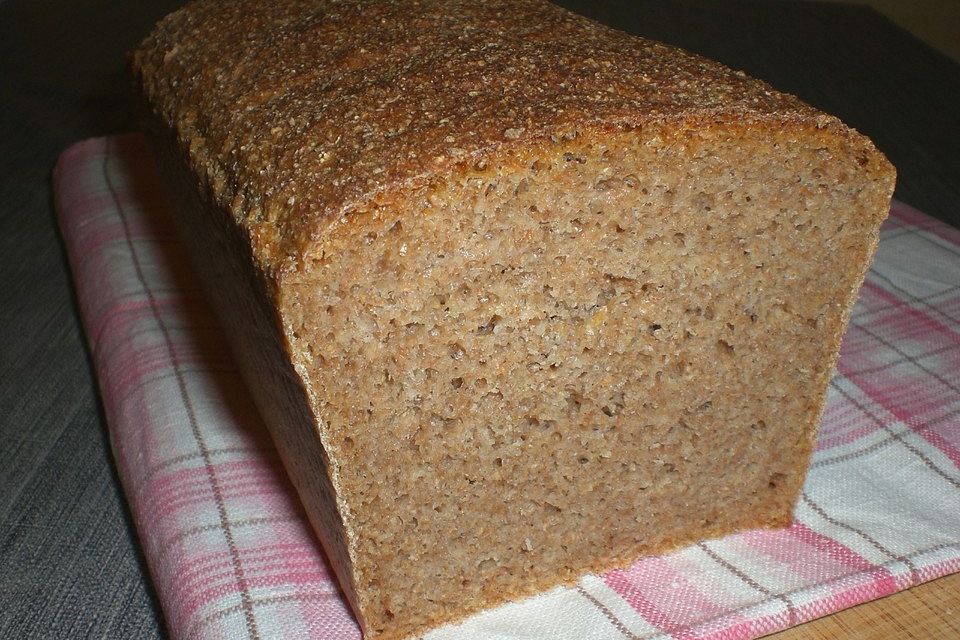 Dinkel-Roggen-Vollkornbrot