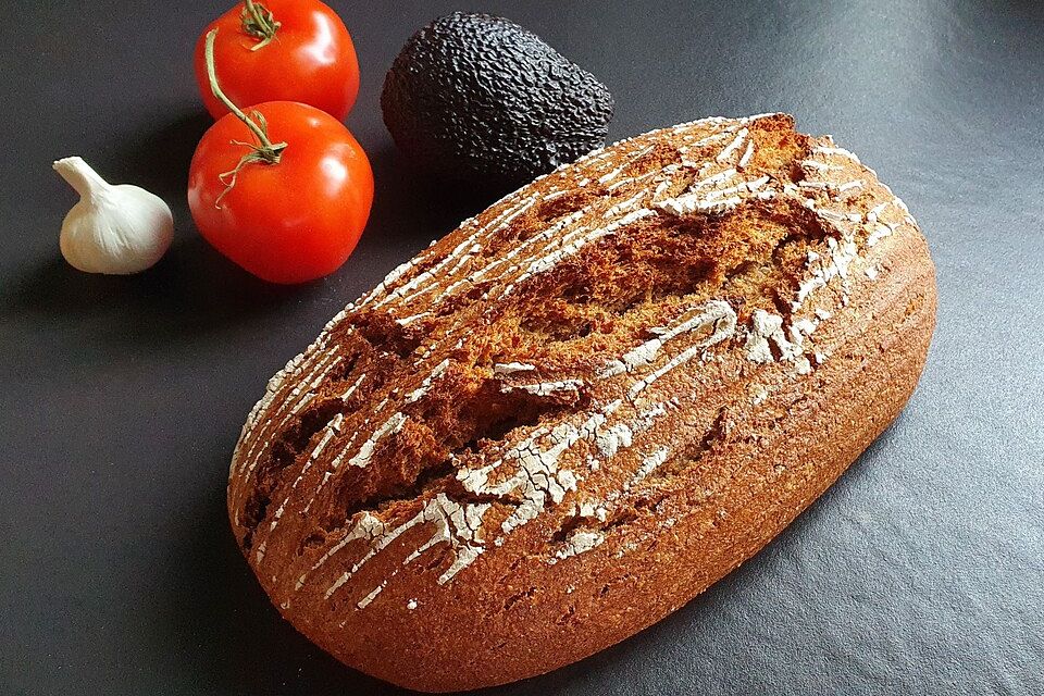 Dinkel-Roggen-Vollkornbrot