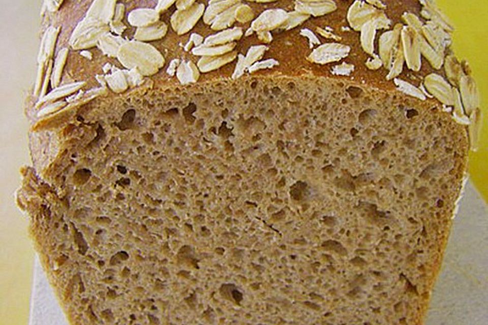 Dinkel-Roggen-Vollkornbrot