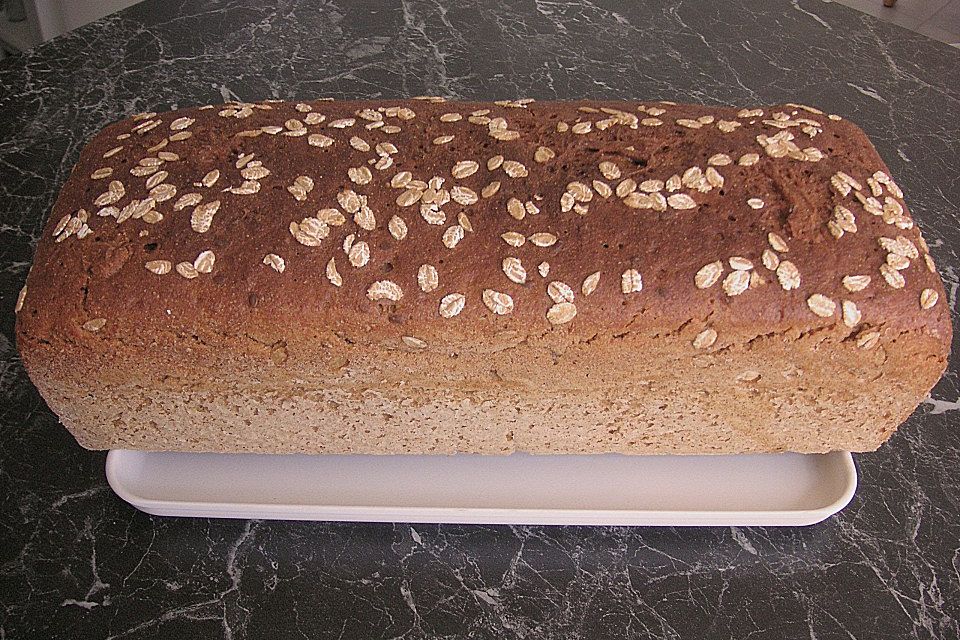 Dinkel-Roggen-Vollkornbrot