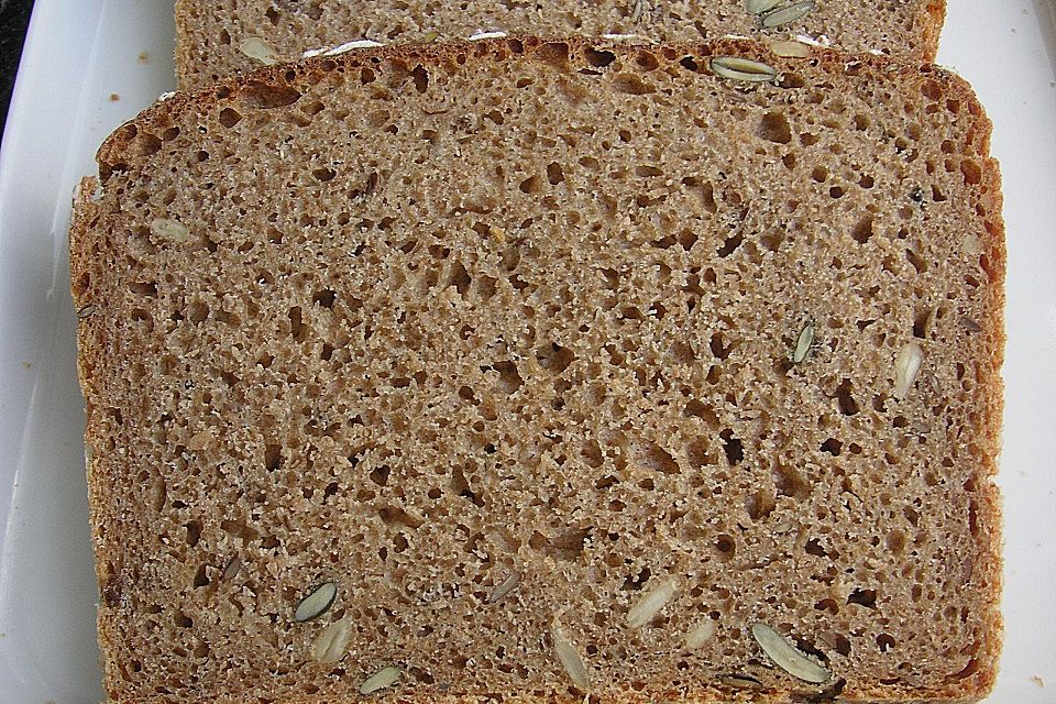 Dinkel-Roggen-Vollkornbrot