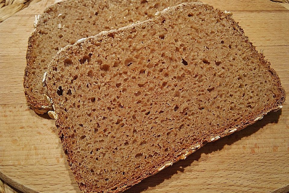 Dinkel-Roggen-Vollkornbrot