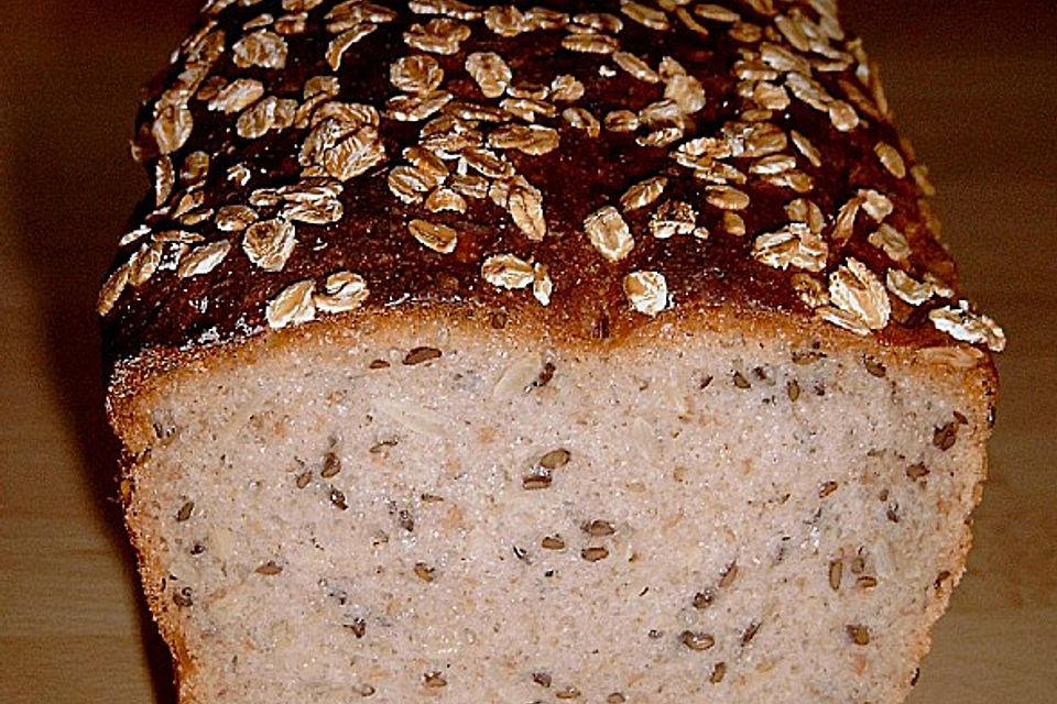 Dinkel-Roggen-Vollkornbrot