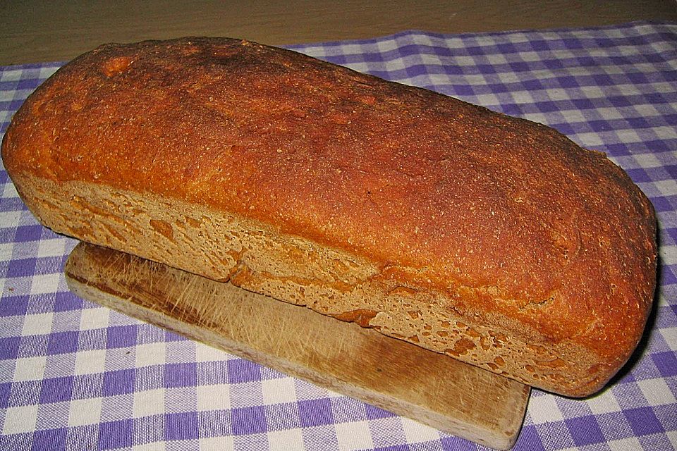 Dinkel-Roggen-Vollkornbrot