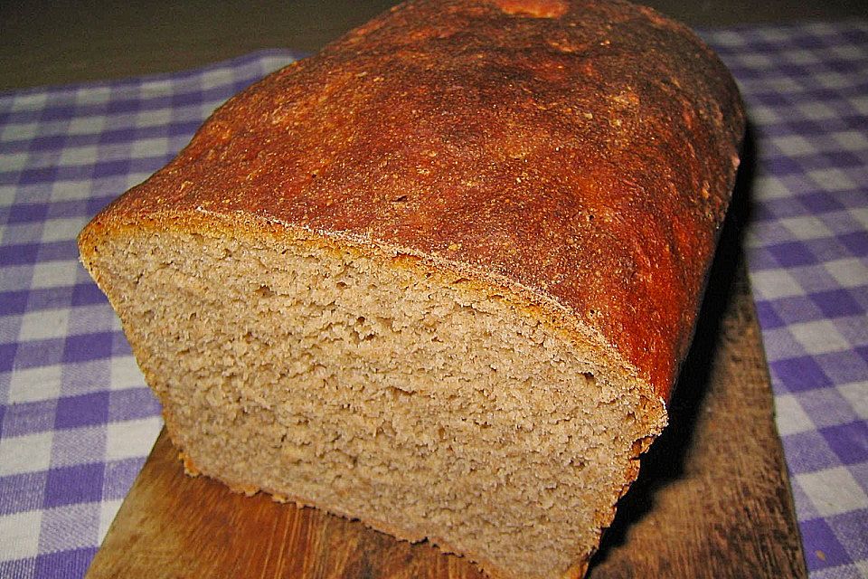 Dinkel-Roggen-Vollkornbrot